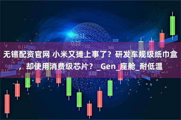 无锡配资官网 小米又摊上事了？研发车规级纸巾盒，却使用消费级芯片？_Gen_座舱_耐低温